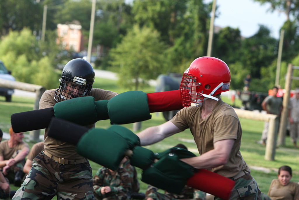 Pugil Sticks Training